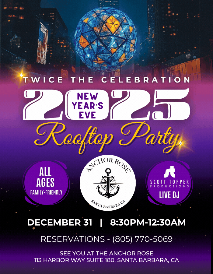 Anchor Rose Rooftop Nye Party With Scott